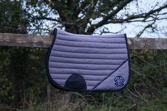 Tapis de selle à poche imperméable - ROSE LILAS